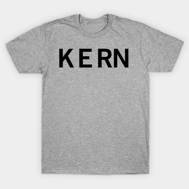 Kern T-Shirt by hamiltonarts